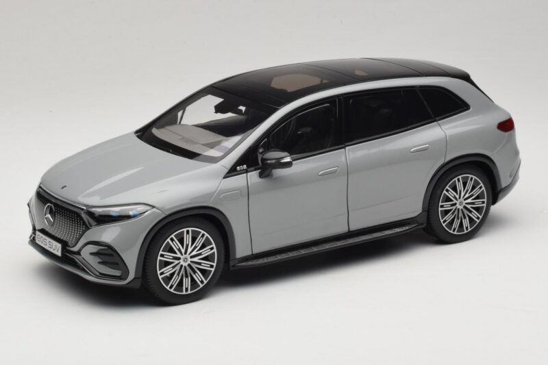 Mercedes EQS SUV X296 Manufaktur Alpine Grey NZG 1:18 B66960591 Metalas