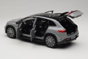 Mercedes EQS SUV X296 Manufaktur Alpine Grey NZG 1:18 B66960591 Metalas - nuotrauka 5 iš 8