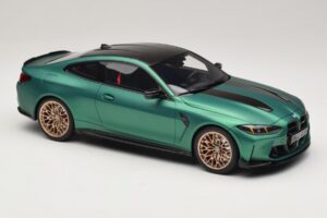 BMW M4 CS G82 Frozen Isle of Man Green GT Spirit 1:18 GT994 Derva - nuotrauka 4 iš 6
