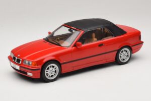 BMW 3 Series E36 Kabrioletas Raudonas MCG 1:18 MCG18317 Metalas - nuotrauka 2 iš 7
