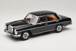 Mercedes 280 SE W108 Juodas Norev 1:18 183360 Metalas