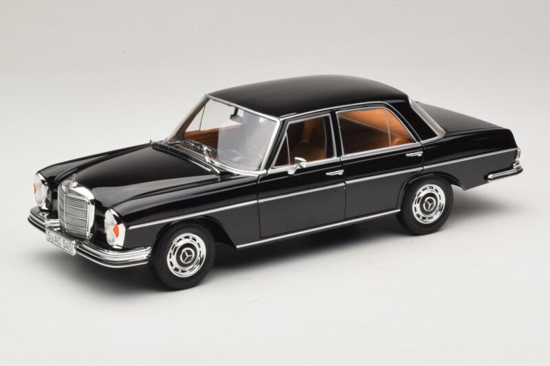 Mercedes 280 SE W108 Juodas Norev 1:18 183360 Metalas