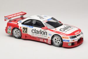 Nissan Skyline GT-R R33 LM GT1 #23 K. Hoshino / M. Hasemi / T. Suzuki Clarion Team NISMO 24 Hours of Le Mans 1996 Otto 1:18 O - nuotrauka 4 iš 6