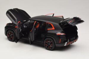 BMW XM G09 Matt Black Minichamps 1:18 110023301 Metalas - nuotrauka 5 iš 8