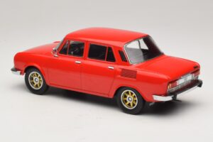 Skoda 100 Raudonas Auksiniai Ratlankiai MCG 1:18 MCG18784 Metalas - nuotrauka 5 iš 6