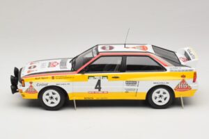 Audi Quattro A2 #4 W. Rohrl / C. Geistdorfer Rally Portugal 1984 Minichamps 1:18 153841104 Metalas - nuotrauka 3 iš 6
