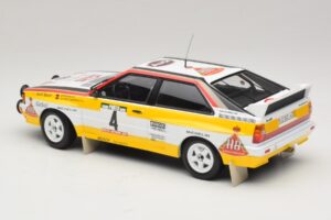 Audi Quattro A2 #4 W. Rohrl / C. Geistdorfer Rally Portugal 1984 Minichamps 1:18 153841104 Metalas - nuotrauka 5 iš 6