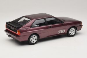 Audi Quattro Purple Metallic Minichamps 1:18 155016125 Metalas - nuotrauka 2 iš 6