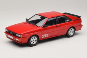 Audi Quattro Raudonas Dilerio Leidimas Minichamps 1:18 A5-5893 Metalas