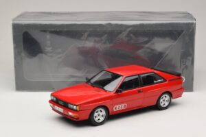 Audi Quattro Raudonas Dilerio Leidimas Minichamps 1:18 A5-5893 Metalas - nuotrauka 6 iš 6