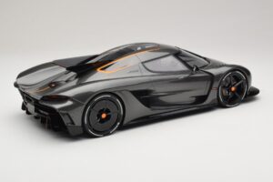 Koenigsegg Jesko Absolut 0-400-0 km/h Rekordas Graphite Grey GT Spirit 1:12 GT575 Derva - nuotrauka 2 iš 6