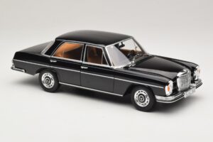 Mercedes 280 SE W108 Juodas Norev 1:18 183360 Metalas - nuotrauka 6 iš 8