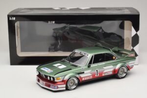 BMW 3.0 CSL #1 U. Grano BMW Italia ETCC Zandvoort 1979 Minichamps 1:18 155792501 Metalas - nuotrauka 6 iš 6