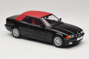 BMW 3 Series E36 Kabrioletas Juodas MCG 1:18 MCG18318 Metalas - nuotrauka 5 iš 7