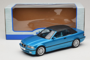 BMW 3 Series E36 Kabrioletas Mėlynas Metalinis MCG 1:18 MCG18319 Metalas - nuotrauka 7 iš 7