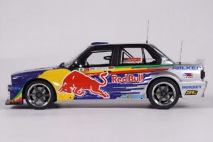 BMW E30 V8 #229 E. Hountondji Red Bull Driftbrothers Drift 2023 Mėlynas Otto 1:18 OT486 Derva - nuotrauka 3 iš 5