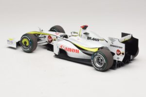Brawn GP BGP001 #22 J. Button Singapore GP 2009 Minichamps 1:18 180090222 Derva - nuotrauka 5 iš 7