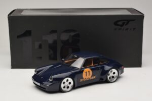 Porsche 911 964 Strosek Mega 30 Sea Blue GT Spirit 1:18 GT969 Derva - nuotrauka 6 iš 6