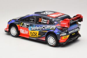 Ford Puma Rally1 #22 M. Sesks / R. Francis Rally Sweden 2025 IXO 1:18 18RMC240 Metalas - nuotrauka 5 iš 6
