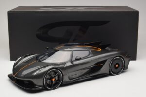 Koenigsegg Jesko Absolut 0-400-0 km/h Rekordas Graphite Grey GT Spirit 1:12 GT575 Derva - nuotrauka 6 iš 6