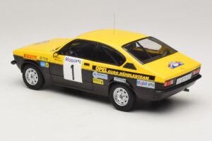 Opel Kadett C GT/E #1 W. Rohrl / H. Menne Westfalen Lippe Rally 1977 MCG 1:18 MCG18651R Metalas - nuotrauka 5 iš 6