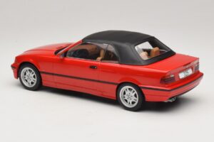 BMW 3 Series E36 Kabrioletas Raudonas MCG 1:18 MCG18317 Metalas - nuotrauka 6 iš 7