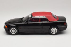BMW 3 Series E36 Kabrioletas Juodas MCG 1:18 MCG18318 Metalas - nuotrauka 4 iš 7