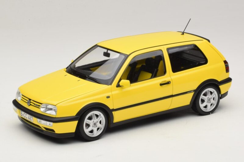 Volkswagen Golf GTI Mk3 Color Concept Geltonas Norev 1:18 188507 Metalas