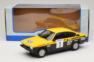 Opel Kadett C GT/E #1 W. Rohrl / H. Menne Westfalen Lippe Rally 1977 MCG 1:18 MCG18651R Metalas - nuotrauka 6 iš 6