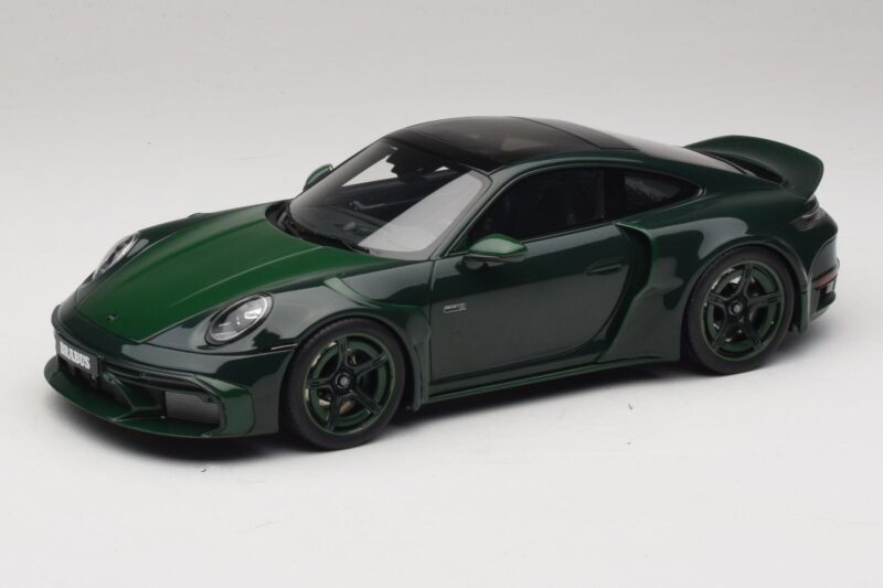 Porsche 911 992 Turbo S Brabus 900 Rocket R Mean Green GT Spirit 1:18 GT959 Derva