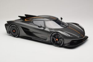 Koenigsegg Jesko Absolut 0-400-0 km/h Rekordas Graphite Grey GT Spirit 1:12 GT575 Derva - nuotrauka 4 iš 6