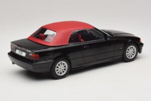 BMW 3 Series E36 Kabrioletas Juodas MCG 1:18 MCG18318 Metalas - nuotrauka 3 iš 7