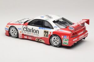 Nissan Skyline GT-R R33 LM GT1 #23 K. Hoshino / M. Hasemi / T. Suzuki Clarion Team NISMO 24 Hours of Le Mans 1996 Otto 1:18 O - nuotrauka 5 iš 6