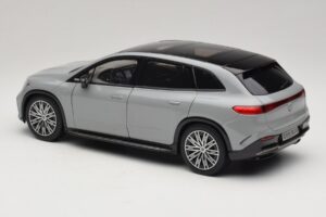 Mercedes EQS SUV X296 Manufaktur Alpine Grey NZG 1:18 B66960591 Metalas - nuotrauka 7 iš 8