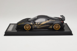 Ferrari 458 LB Works Matt Black BBA 1:18 REMC037 Derva