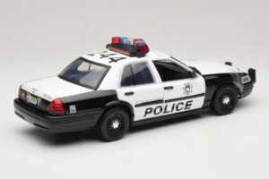 Ford Crown Victoria Police Interceptor The Hangover Movie Greenlight 1:18 12911 Metalas - nuotrauka 2 iš 6
