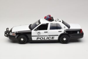 Ford Crown Victoria Police Interceptor The Hangover Movie Greenlight 1:18 12911 Metalas - nuotrauka 3 iš 6