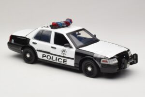 Ford Crown Victoria Police Interceptor The Hangover Movie Greenlight 1:18 12911 Metalas - nuotrauka 4 iš 6