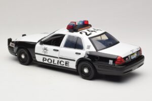 Ford Crown Victoria Police Interceptor The Hangover Movie Greenlight 1:18 12911 Metalas - nuotrauka 5 iš 6