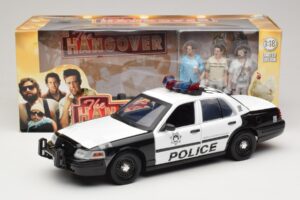 Ford Crown Victoria Police Interceptor The Hangover Movie Greenlight 1:18 12911 Metalas - nuotrauka 6 iš 6