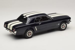 Ford Mustang Nightmist Blue Norev 1:18 182805 Metalas - nuotrauka 2 iš 6
