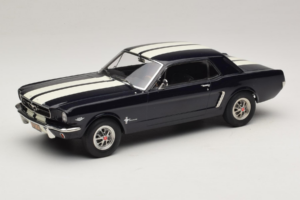 Ford Mustang Nightmist Blue Norev 1:18 182805 Metalas