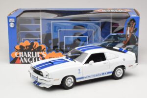 Ford Mustang II Cobra II Charlie's Angels Movie Greenlight 1:18 12880 Metalas - nuotrauka 8 iš 8