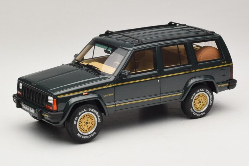 Jeep Cherokee XJ Limited Dark Hunter Green Otto 1:18 OT1340 Derva