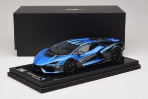 Lamborghini Revuelto Blue Black IVY Merit 1:18 REMC040 Derva - nuotrauka 7 iš 7