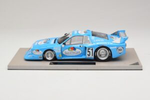 Lancia Beta Montecarlo Turbo #51 H. Heyer DRM Zolder 1980 Top Marques 1:18 CK920188 Derva - nuotrauka 3 iš 6