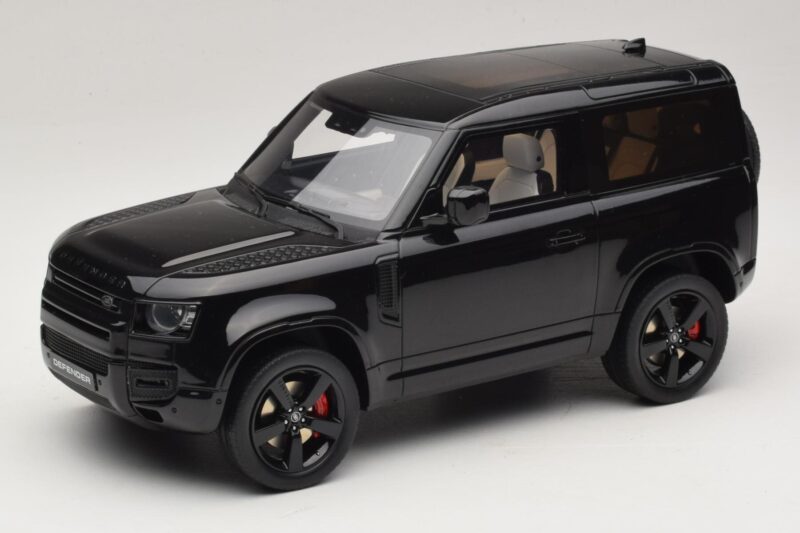 Land Rover Defender 90 L663 P400 X-Dynamic HSE Santorini Black GT Spirit 1:18 GT992 Derva