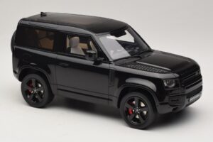 Land Rover Defender 90 L663 P400 X-Dynamic HSE Santorini Black GT Spirit 1:18 GT992 Derva - nuotrauka 4 iš 6
