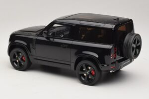 Land Rover Defender 90 L663 P400 X-Dynamic HSE Santorini Black GT Spirit 1:18 GT992 Derva - nuotrauka 5 iš 6