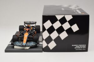 McLaren MCL36 #3 D. Ricciardo Abu Dhabi GP 2022 Minichamps 1:18 537224003 Derva - nuotrauka 6 iš 7